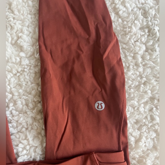 Lululemon Athletica Fast n Free 25” High-Waisted Leggings Size 0 Copper Brown - Picture 2 of 7